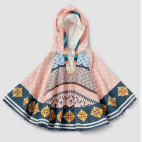 Matilda Jane Girls Beach Towel Hooded Poncho NEW - Picture 1 of 6